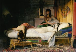 Mort de Cléopâtre, 1874